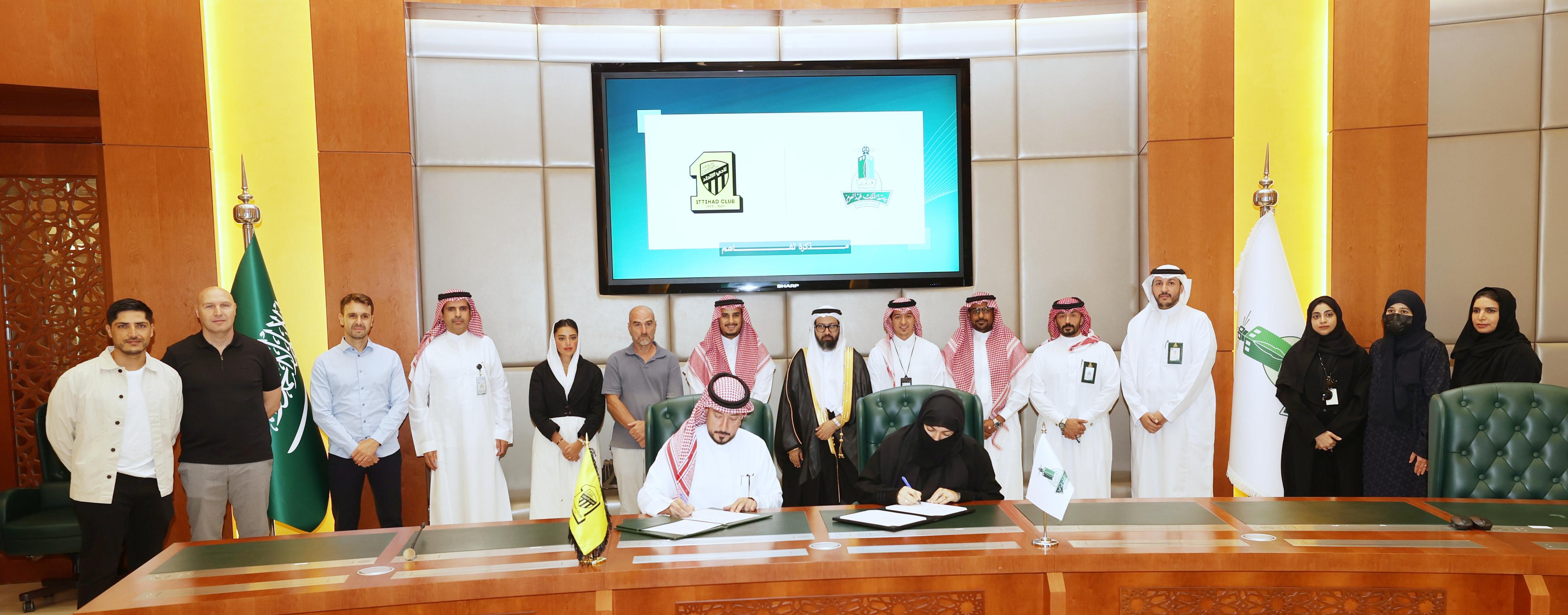 King Abdulaziz University and Al-Ittihad FC Sign MoC to Support Sports and Health in the Kingdom